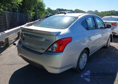 2015 Nissan Versa 1.6 Sv из США, поврежденный, VIN 3N1CN7AP9FL893982